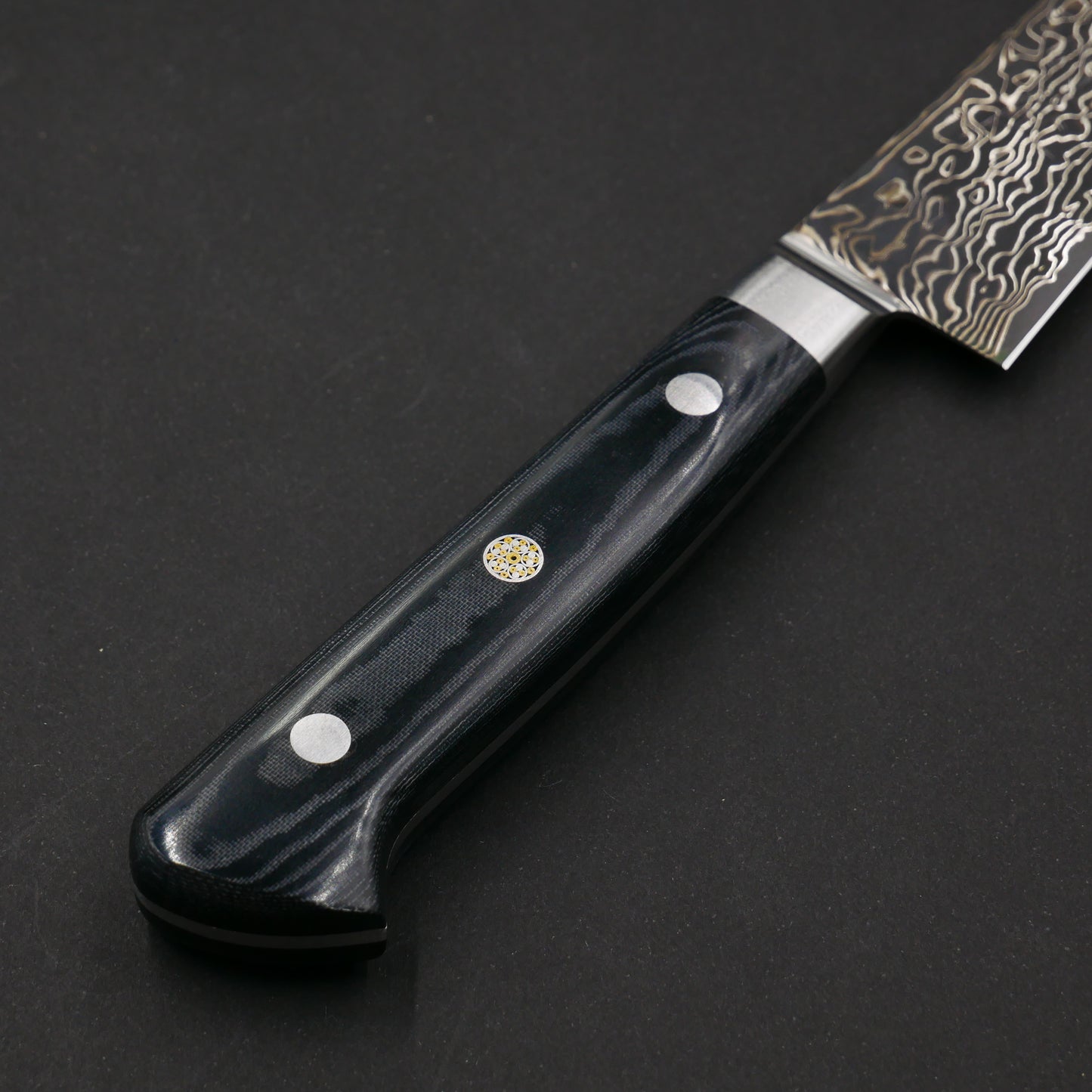 HSS 73 Layers Damascus Petty Micarta Handle