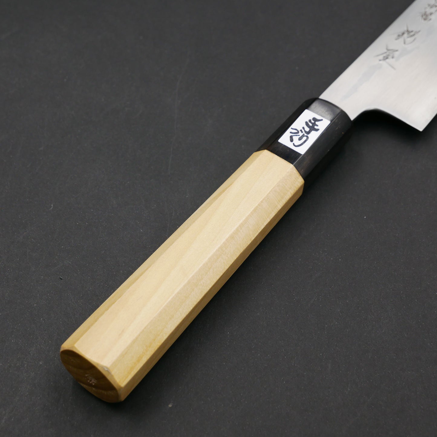 White#2 Carbon Steel Sujihiki Magnolia Octagonal Handle