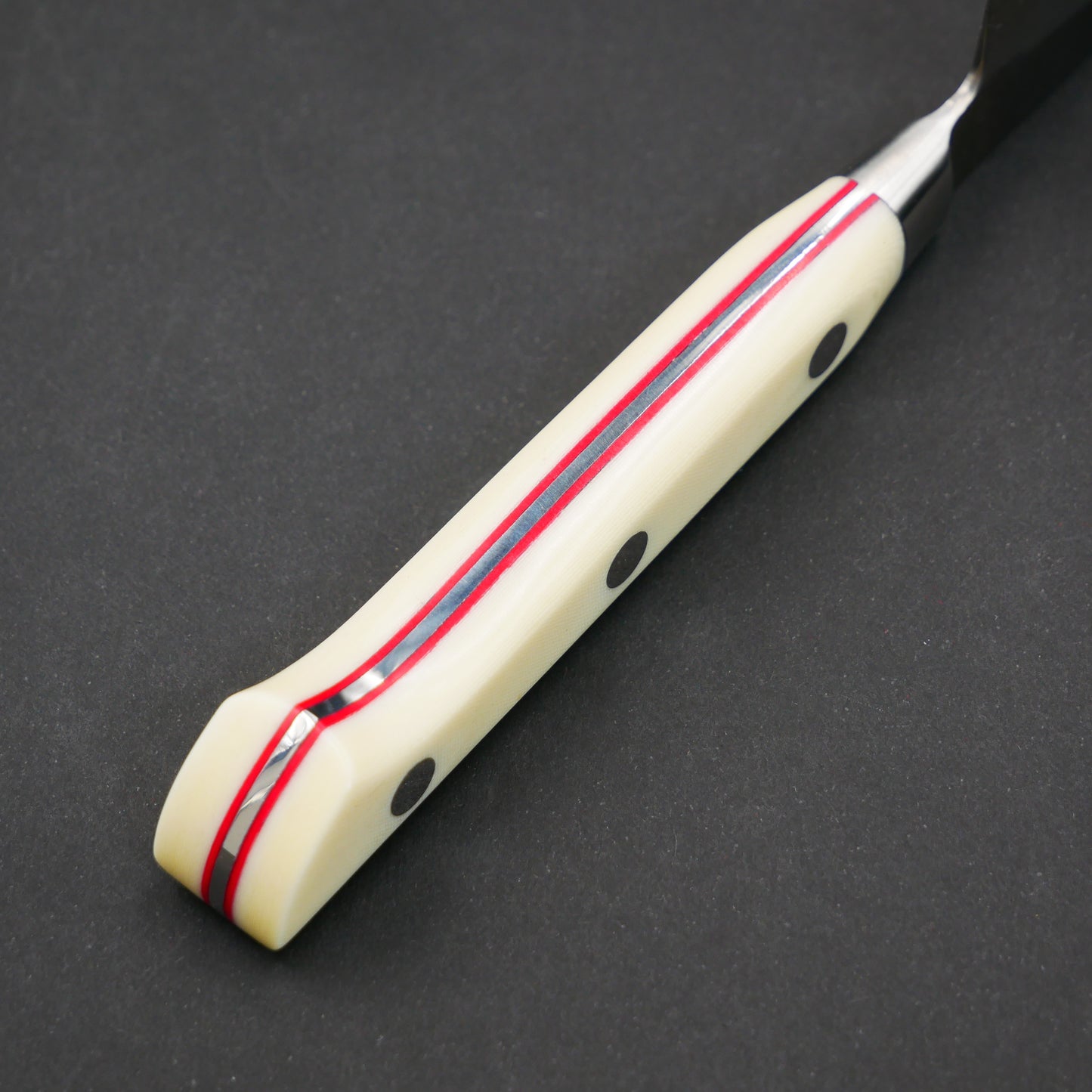 VG10 Kurouchi Multilayer Petty White Micarta Handle