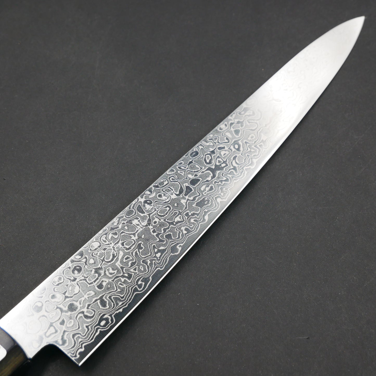 AUS10 Damascus Sujihiki Walnut Octagonal Handle