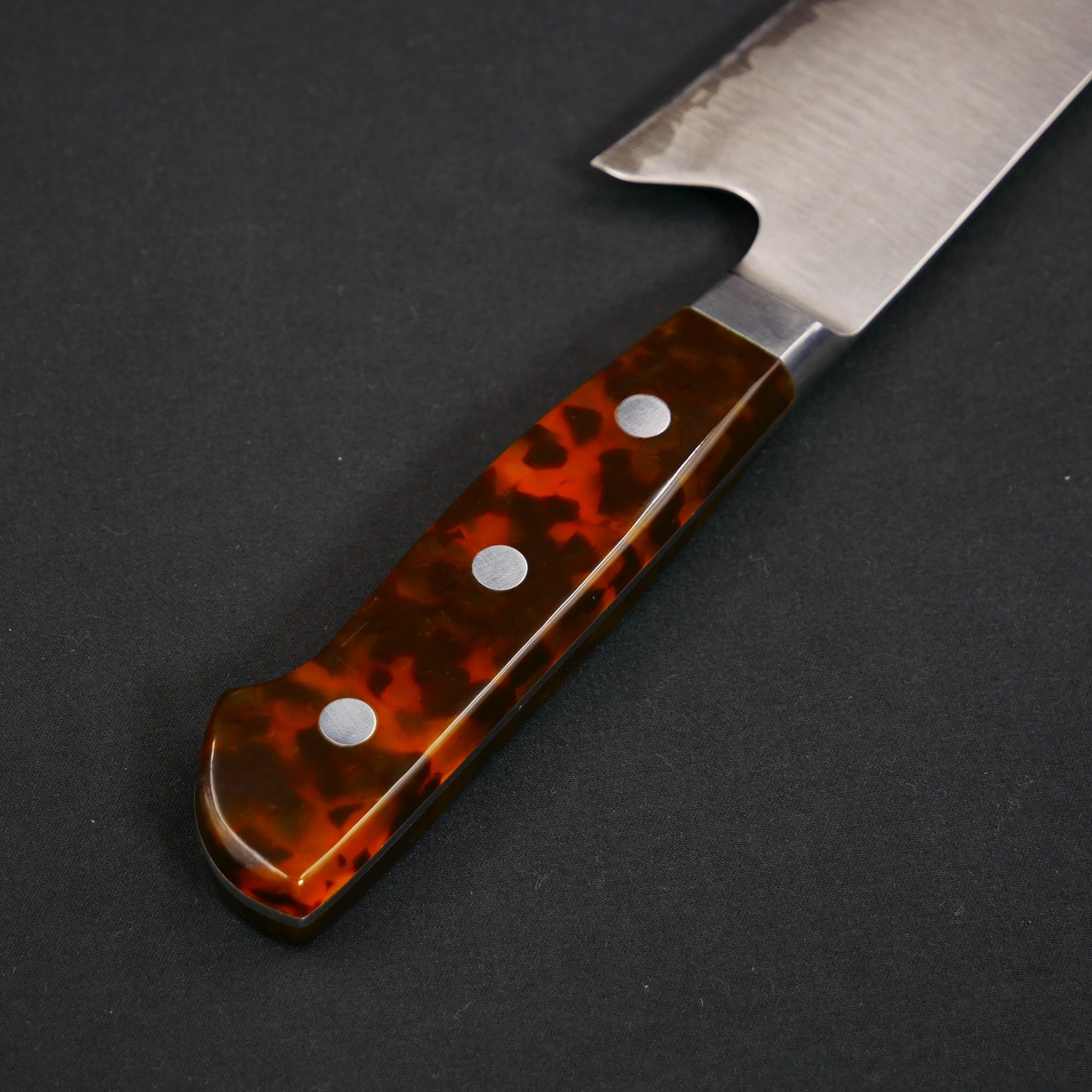 HSS Kiritsuke Santoku Artificial Tortoiseshell Handle