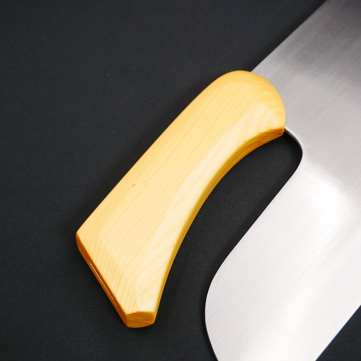 Blue#2 Carbon Steel Noodle Knife Hinoki Handle