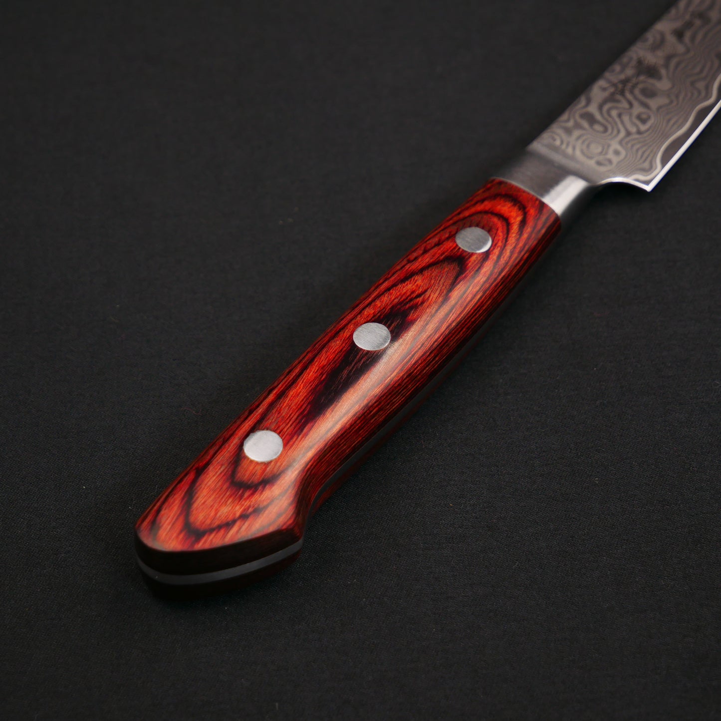 Cobalt Steel Damascus Paring