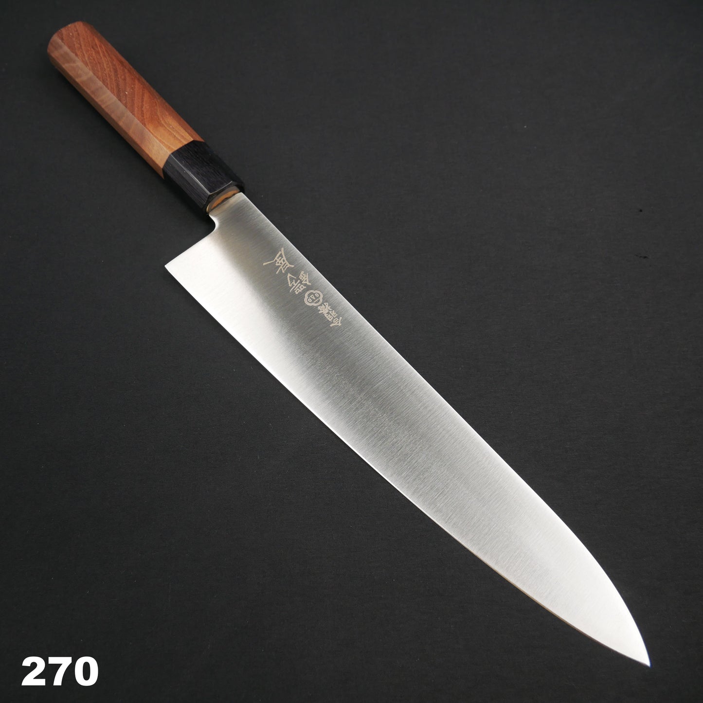 Molybdenum Steel Gyuto Walnut Octagonal Handle