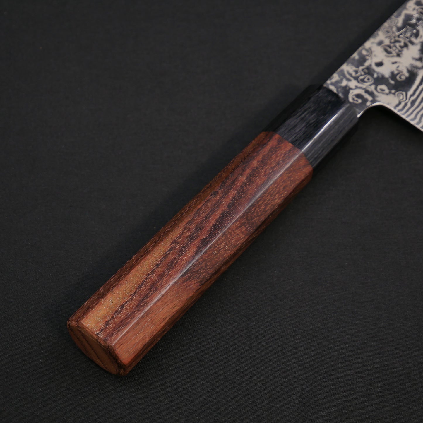 Yoshida Hamono ZDP189 Damascus Gyuto Rosewood Octagonal Handle