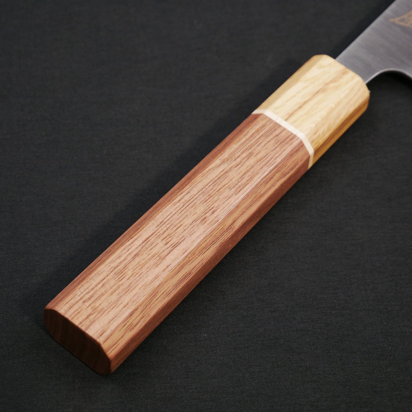 Molybdenum Steel Kiritsuke Gyuto Walnut Octagonal Handle