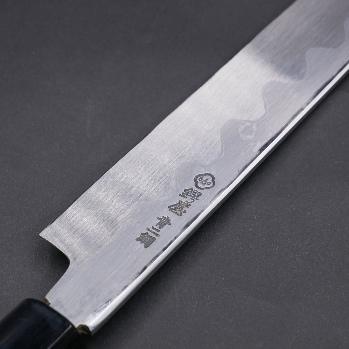 Blue#2 Carbon Steel Suminagashi Yanagiba Rosewood Octagonal Handle