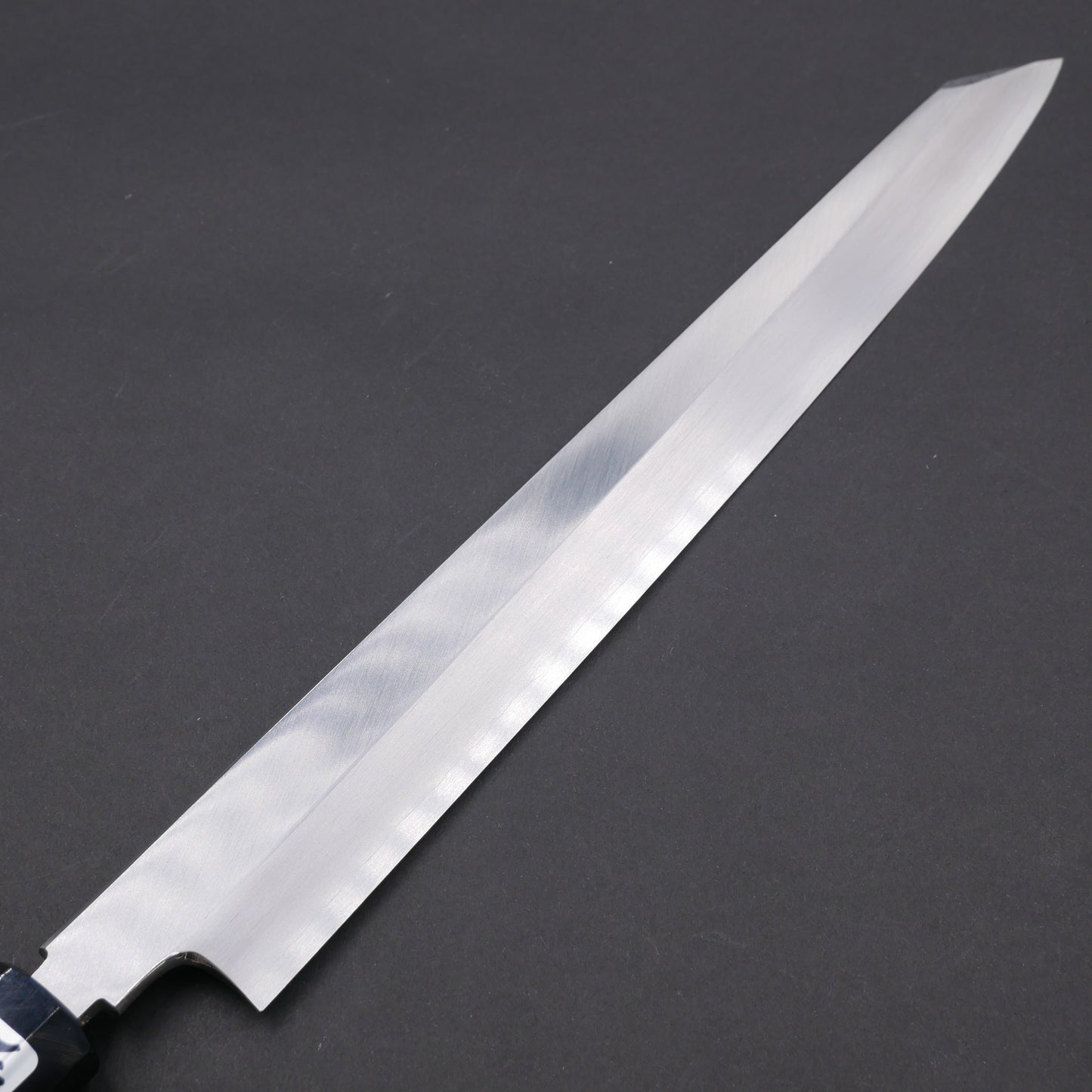 Silver#3 Stainless Steel Fine-Finish Kiritsuke Yanagiba Magnolia Octagonal Handle