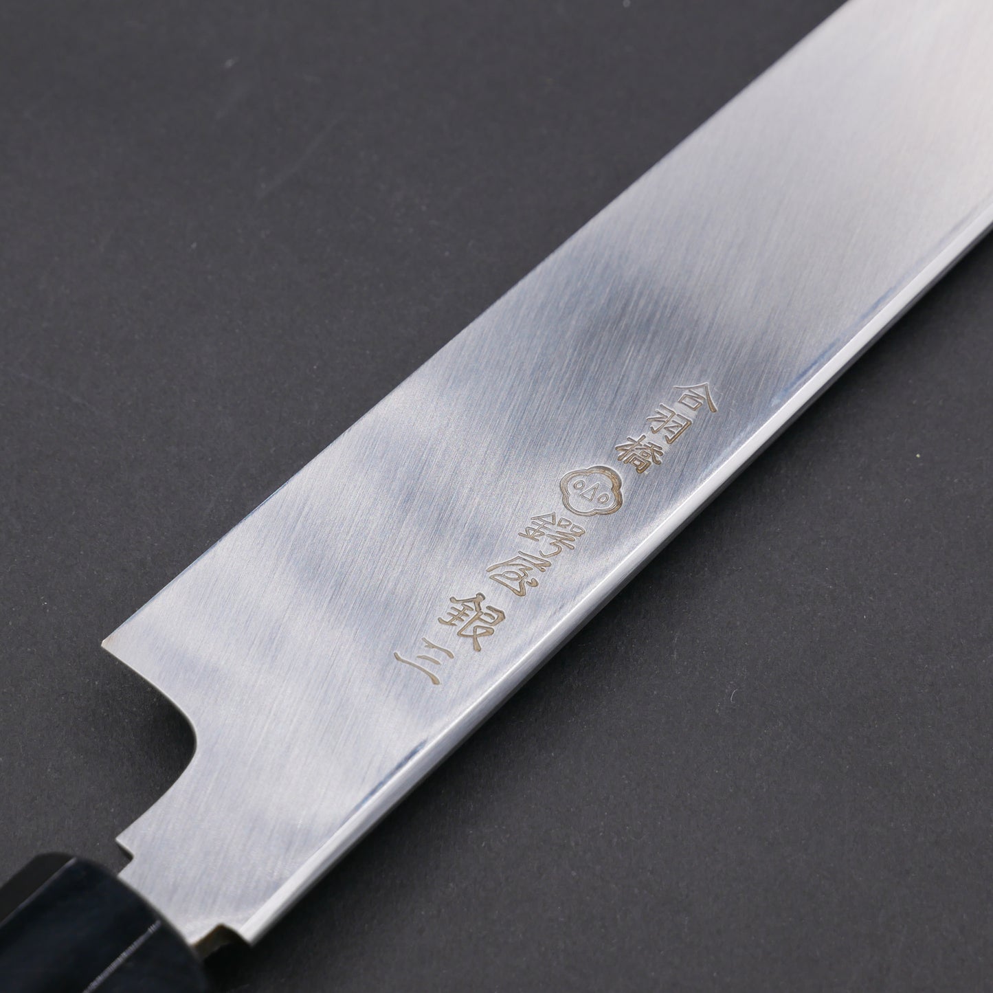 Silver#3 Stainless Steel Fine-Finish Kiritsuke Yanagiba Magnolia Octagonal Handle