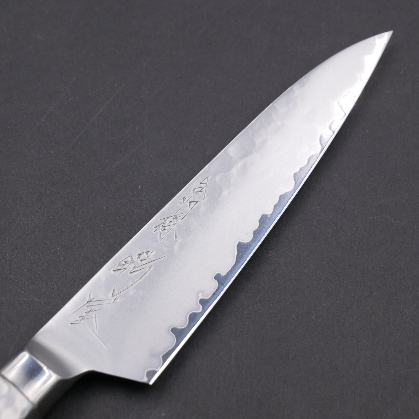 Molybdenum Steel Tsuchime Petty Stainless Handle