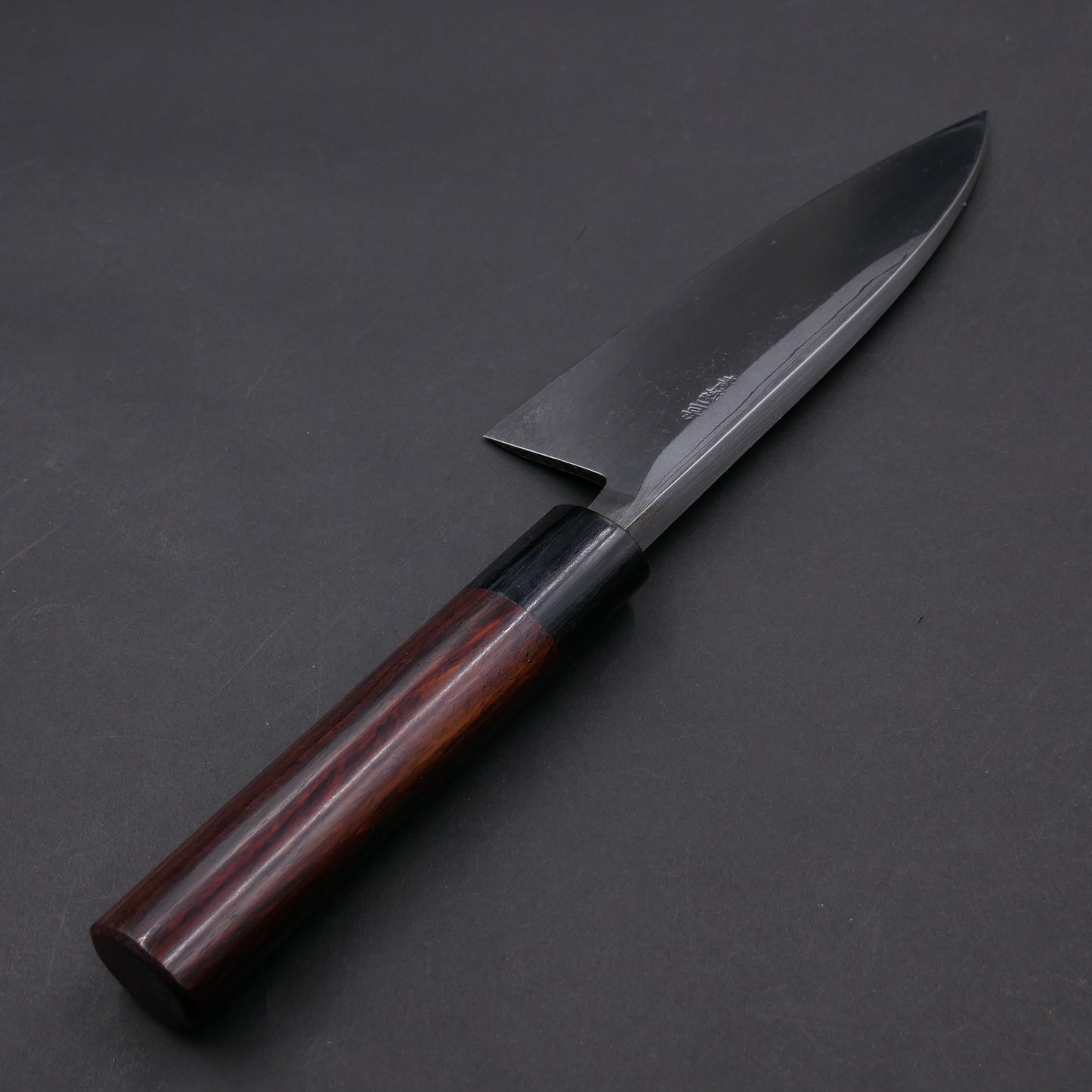 Blue#2 Carbon Steel MultiLayer Deba Rosewood Handle