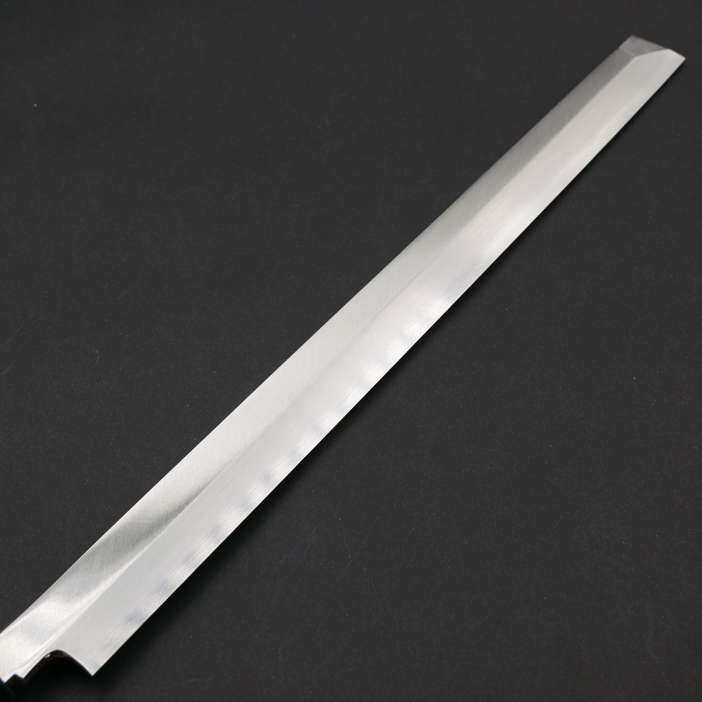 Silver#3 Stainless Steel Fine-Finish Takohiki Magnolia Octagonal Handle
