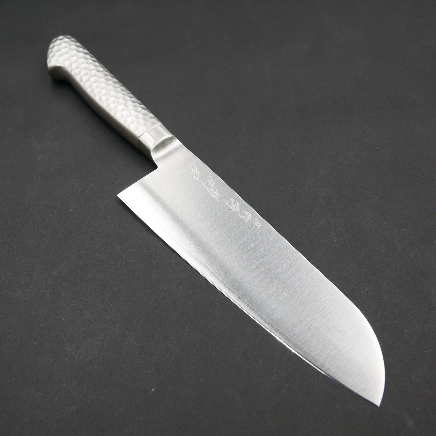 Molybdenum Steel Santoku Stainless Steel Handle