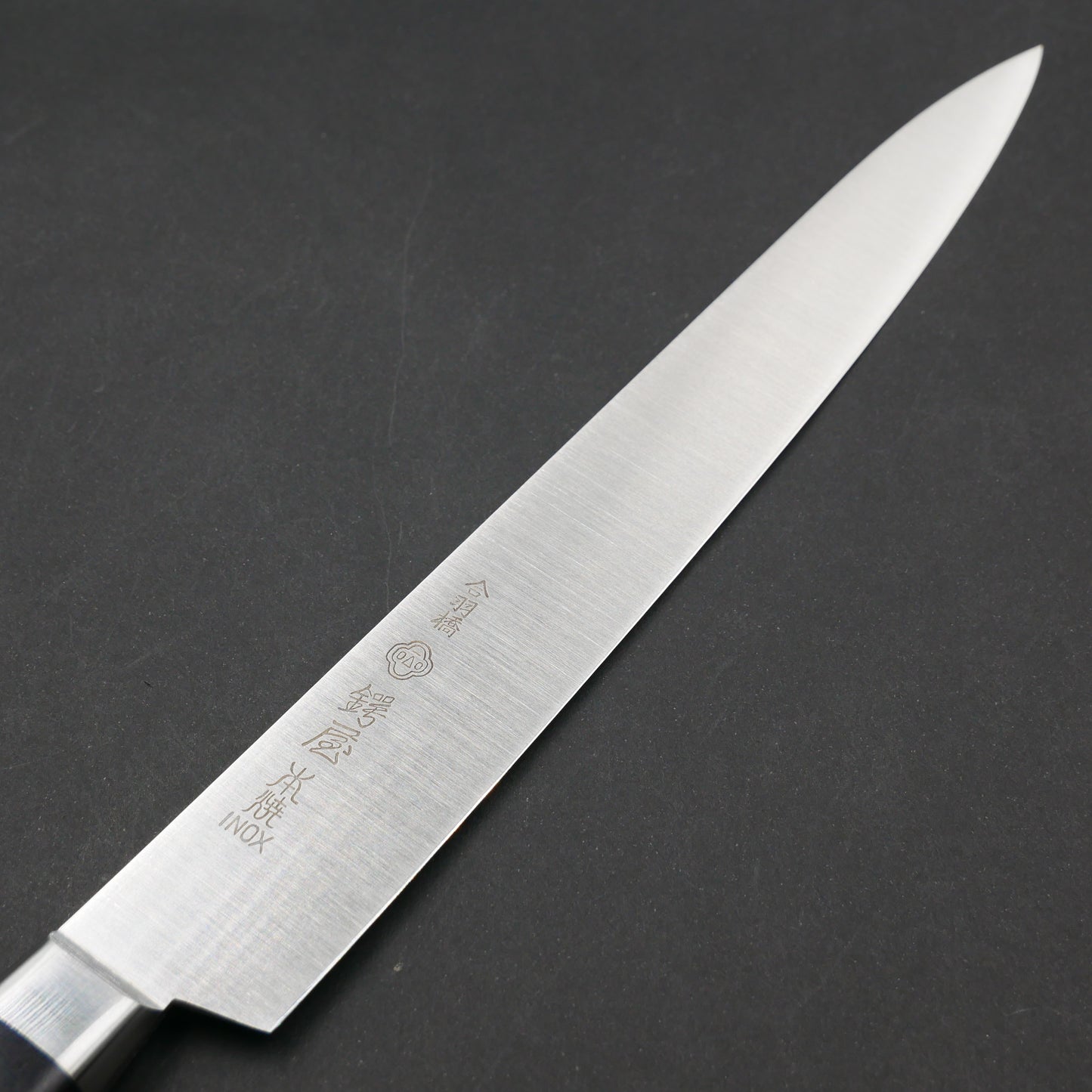 Honyaki INOX Sujihiki - Narrow Blade