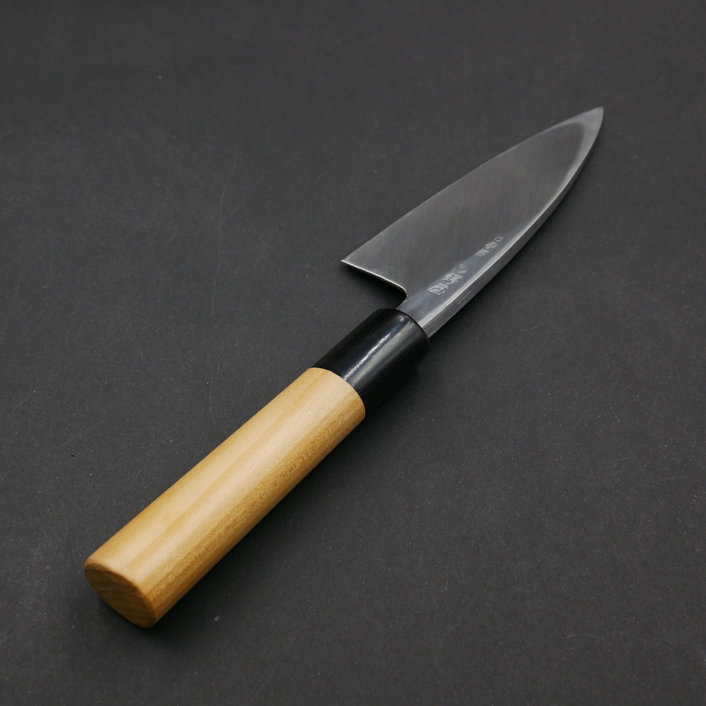 White#2 Carbon Steel Small Deba Magnolia Handle