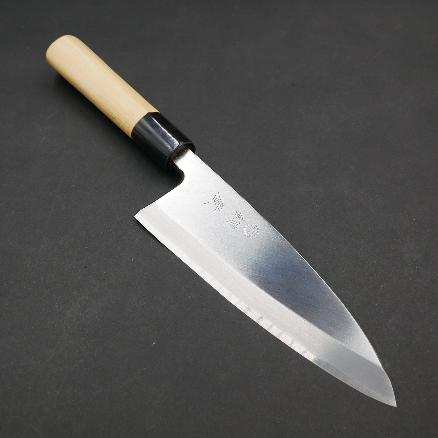 White#2 Carbon Steel Deba Magnolia Handle