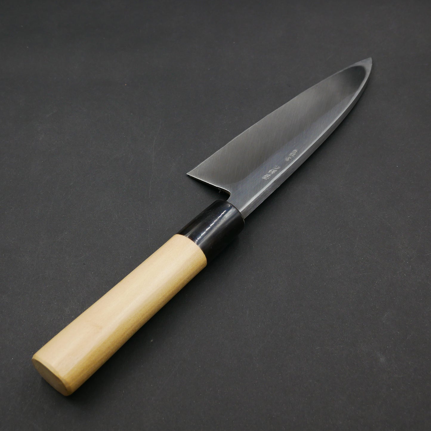 White#2 Carbon Steel Deba Magnolia Handle