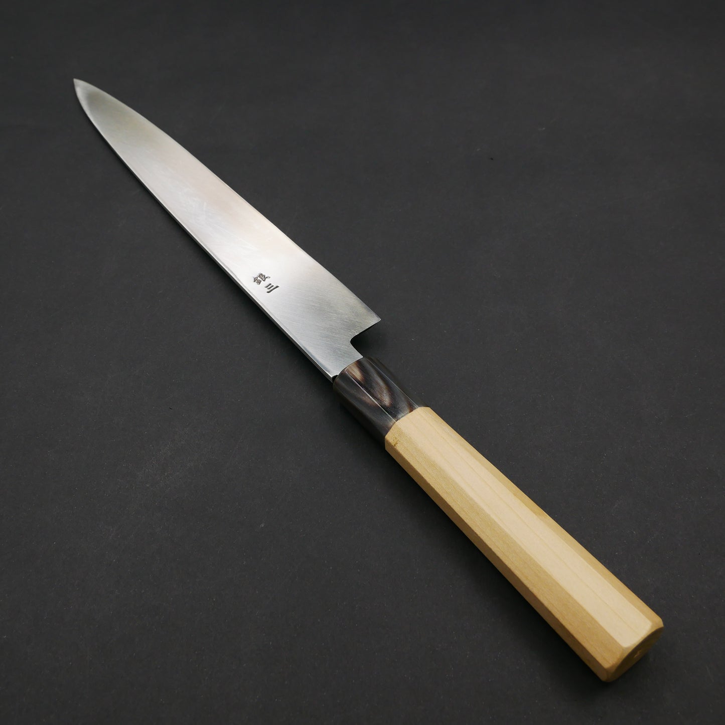 Silver#3 Stainless Steel Yanagiba Magnolia Octagonal Handle (For Left-Handed)