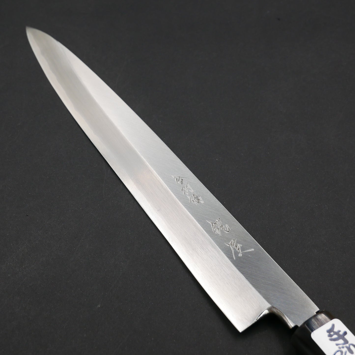 Silver#3 Stainless Steel Yanagiba Magnolia Octagonal Handle (For Left-Handed)