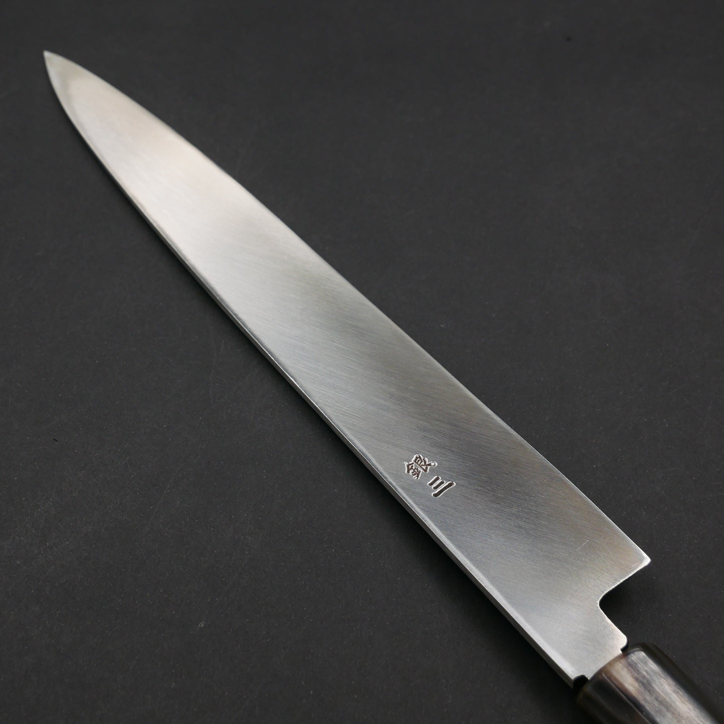Silver#3 Stainless Steel Yanagiba Magnolia Octagonal Handle (For Left-Handed)