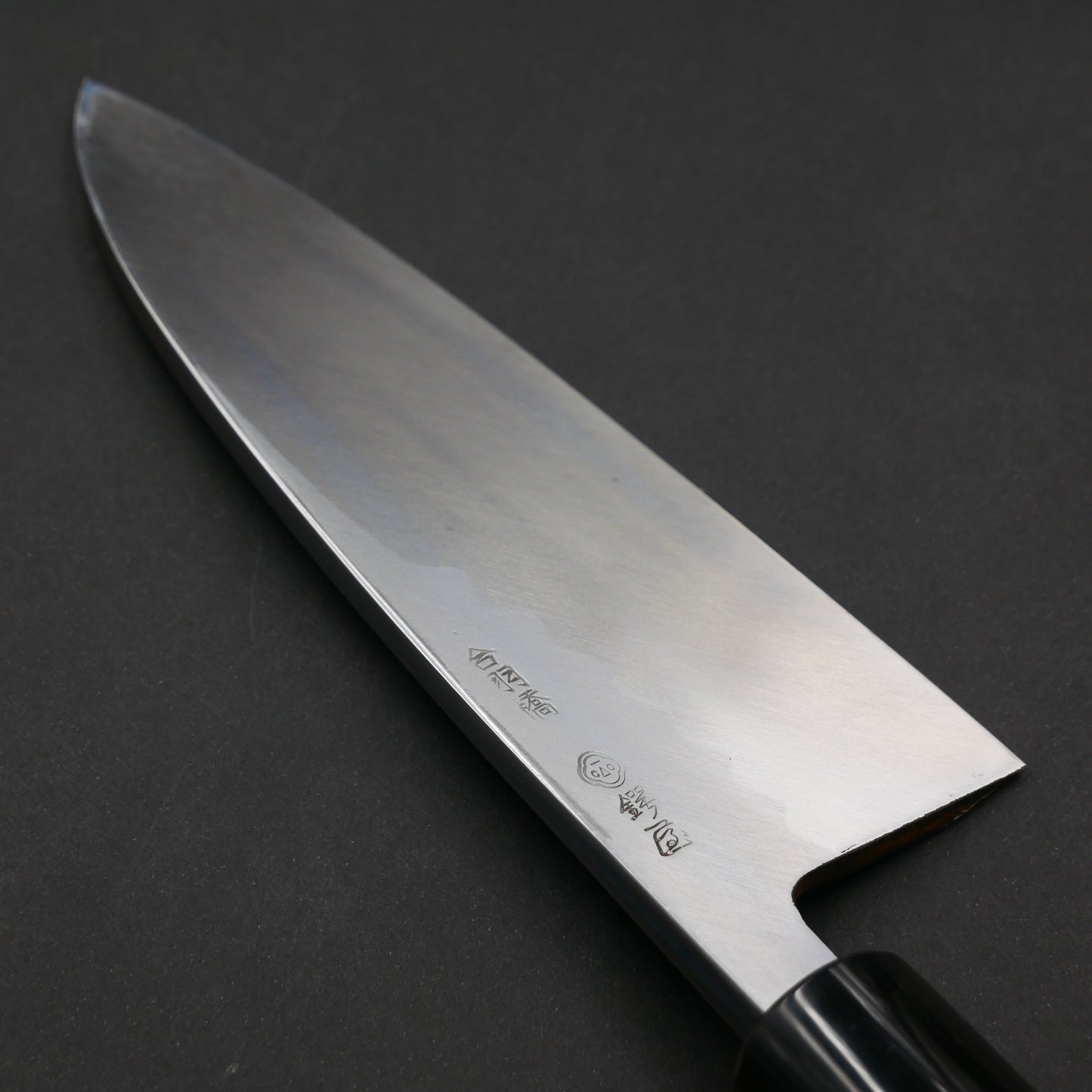 Blue#2 Carbon Steel Fine-Finish Deba Magnolia Handle (For Left-Handed)
