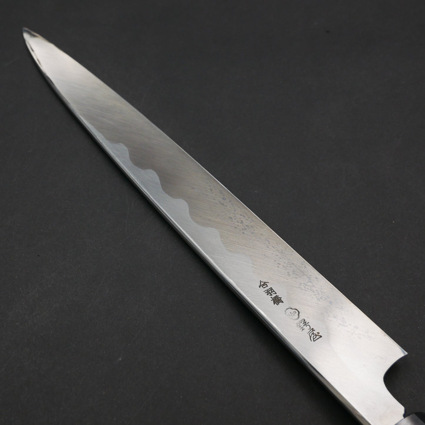Blue#2 Carbon Steel Fine-Finish Yanagiba Magnolia Handle (For Left-Handed)