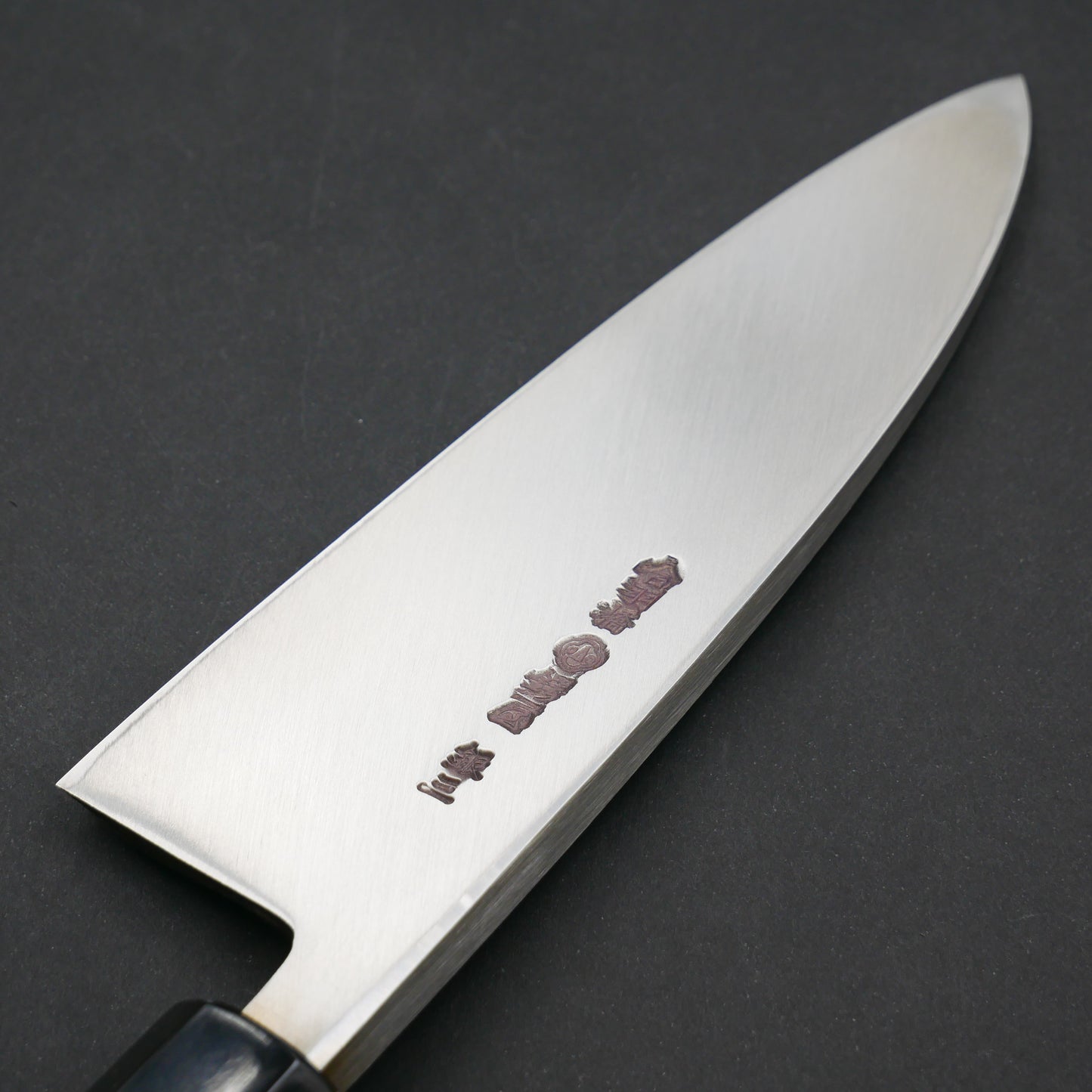 Silver#3 Stainless Steel Deba Magnolia Octagonal Handle