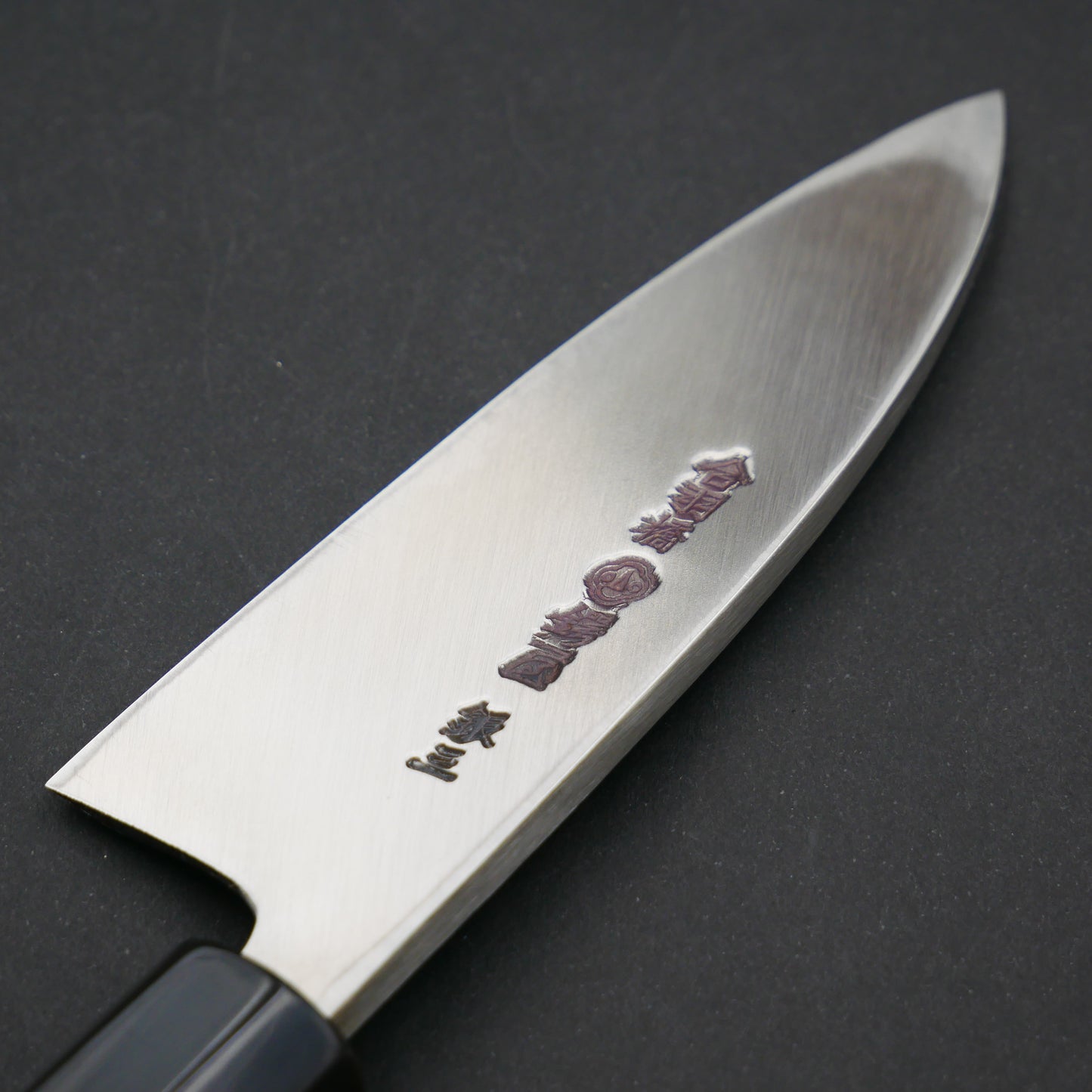 Silver#3 Stainless Steel Small Deba Magnolia Octagonal Handle