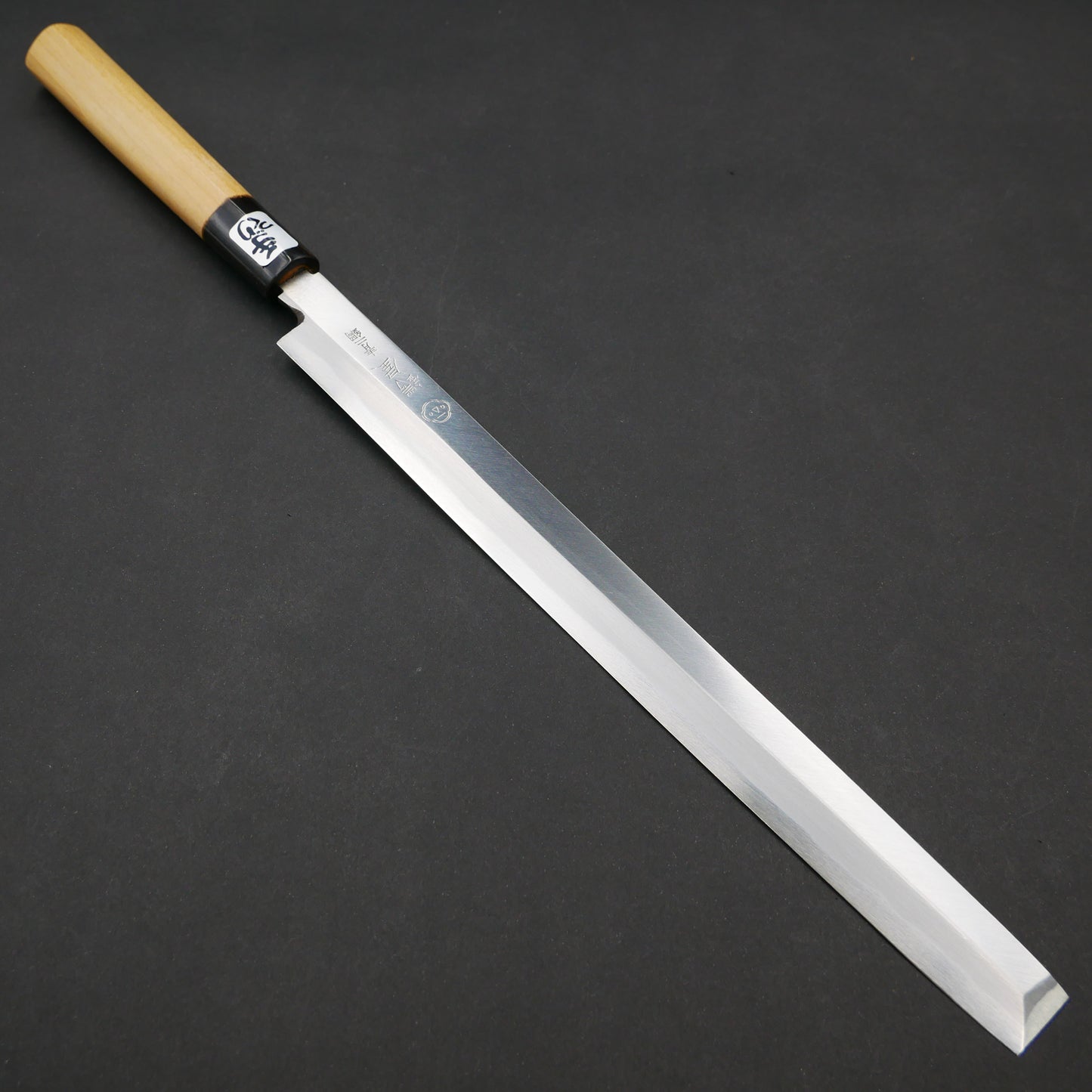 Blue#2 Carobon Steel Fine-Finish Takohiki Magnoloa Handle