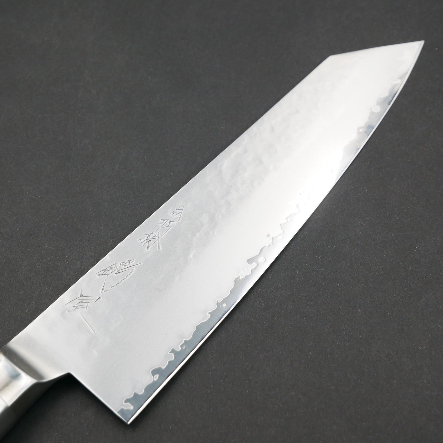 Molybdenum Steel Tsuchime Kiritsuke Gyuto Stainless Handle