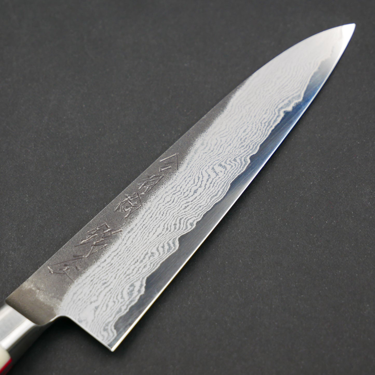 VG10 Kurouchi Multilayer Petty White Micarta Handle