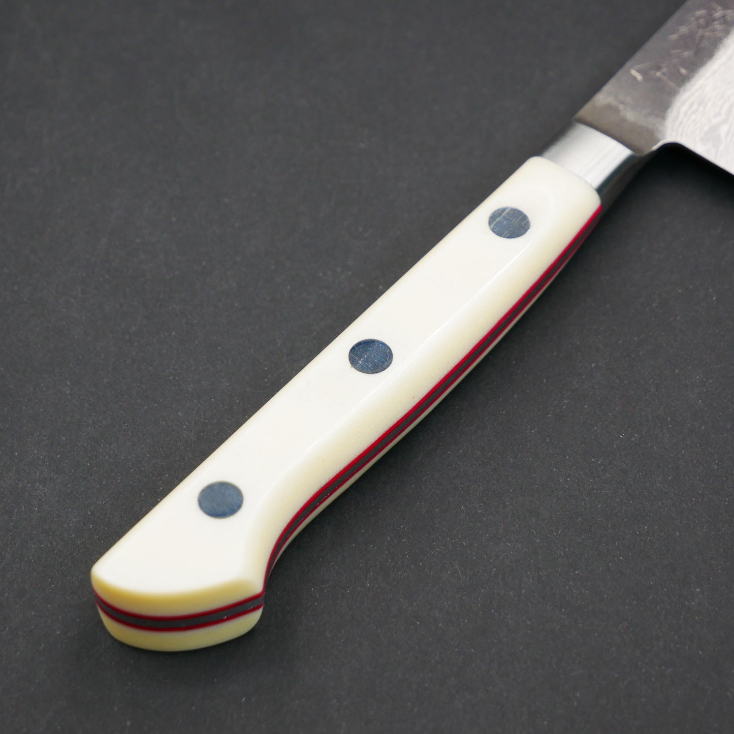 VG10 Kurouchi Multilayer Petty White Micarta Handle