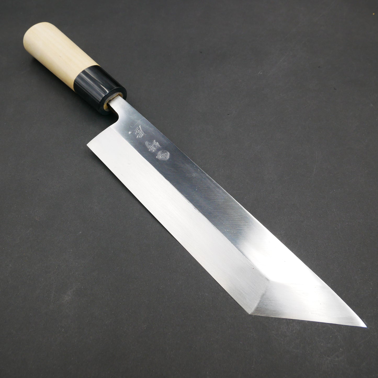 White#2 Carbon Steel EdoSaki Magnolia Handle