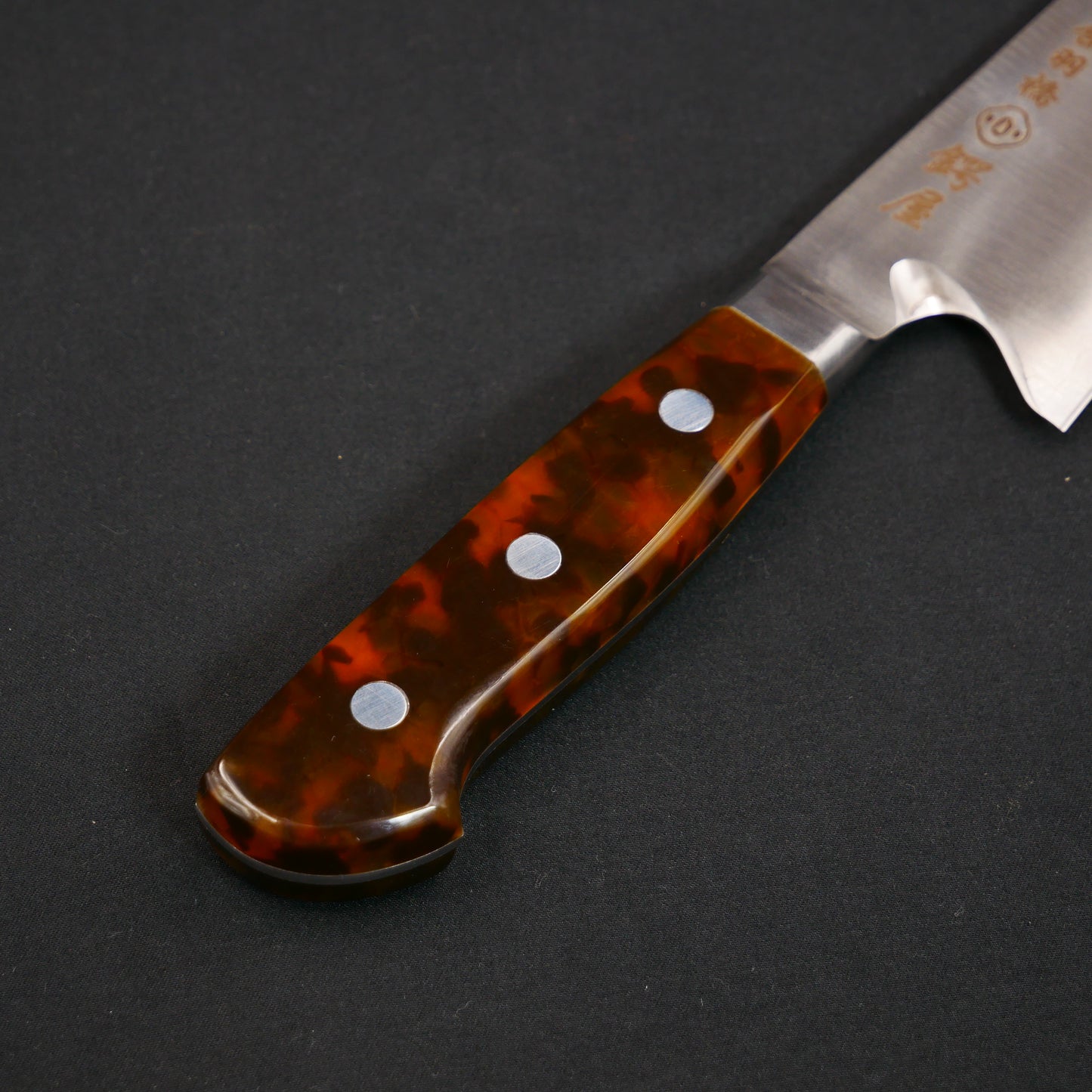 HSS Kiritsuke Santoku Artificial Tortoiseshell Handle