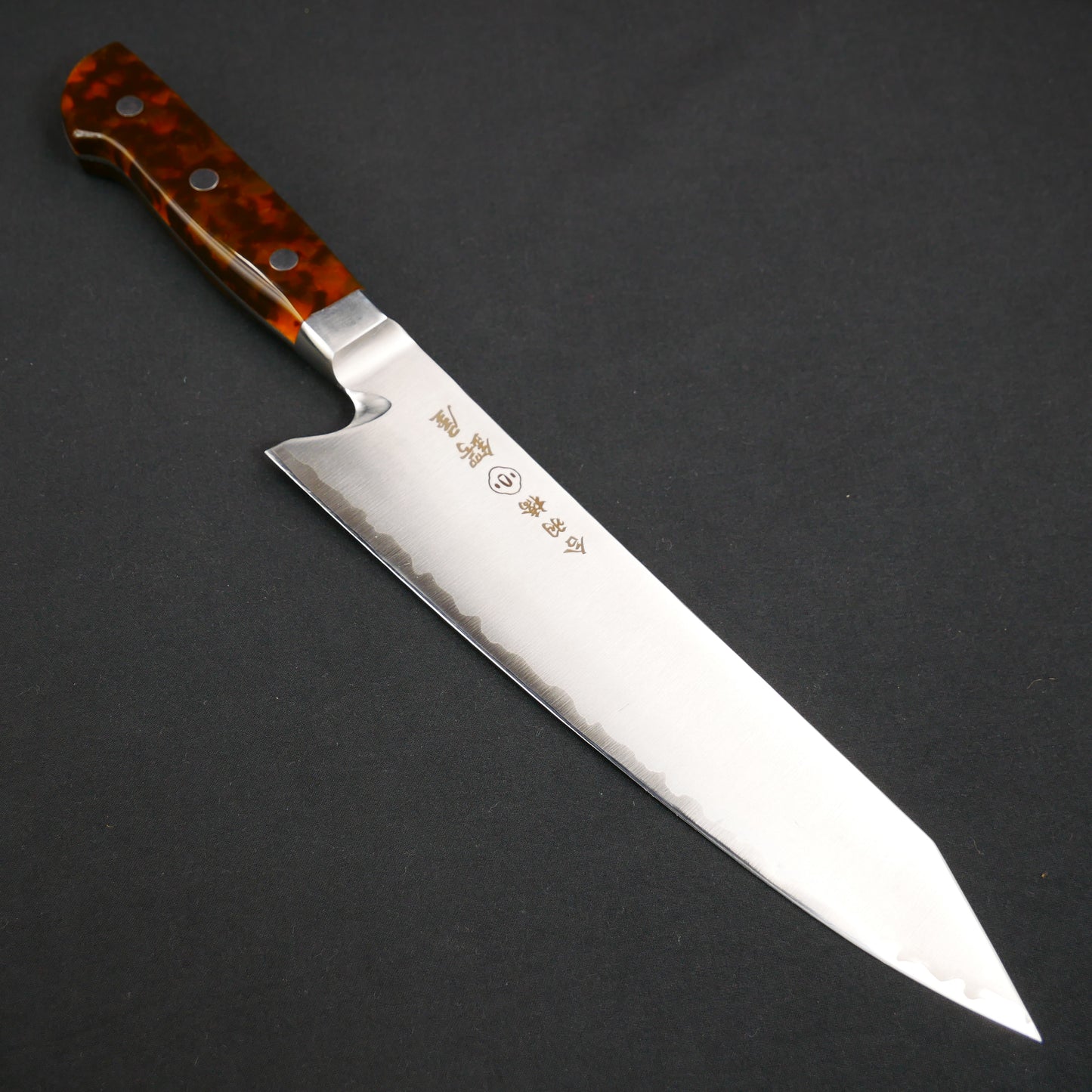 HSS Kiritsuke Gyuto Artificial Tortoiseshell Handle