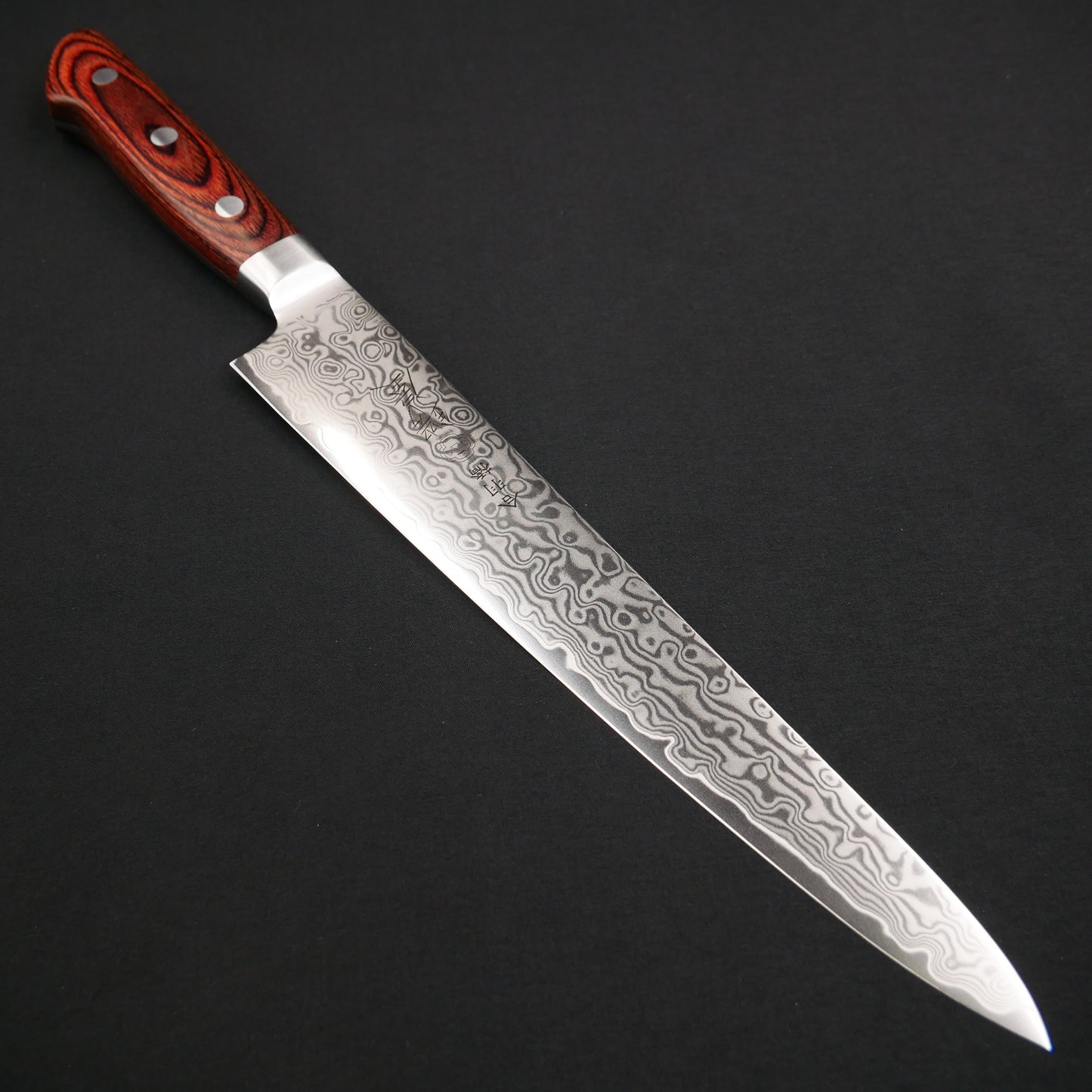 Cobalt Steel Damascus Sujihiki