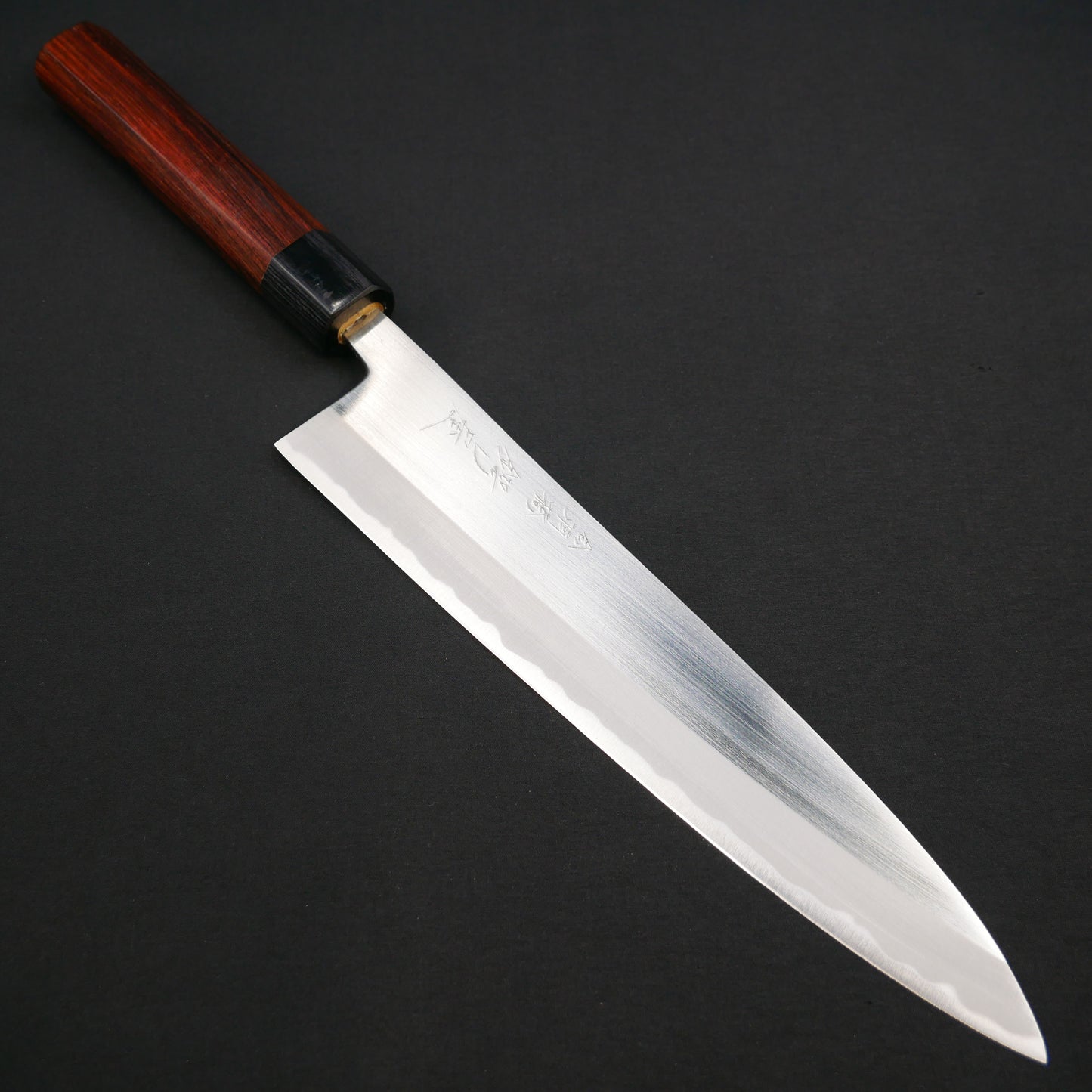 "Tanegashima" Blue#2 Carbon Steel Gyuto Rosewood Octagonal Handle