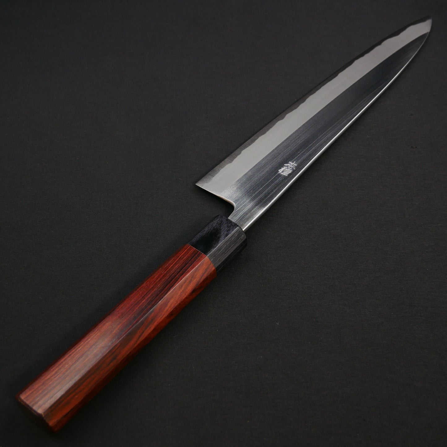 "Tanegashima" Blue#2 Carbon Steel Gyuto Rosewood Octagonal Handle