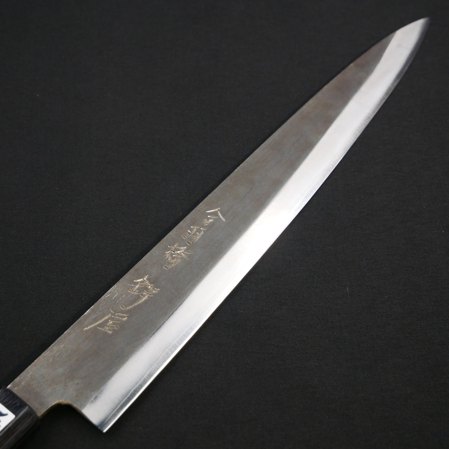 吉田刃物 ZDP189 黒打 筋引 紫檀八角柄