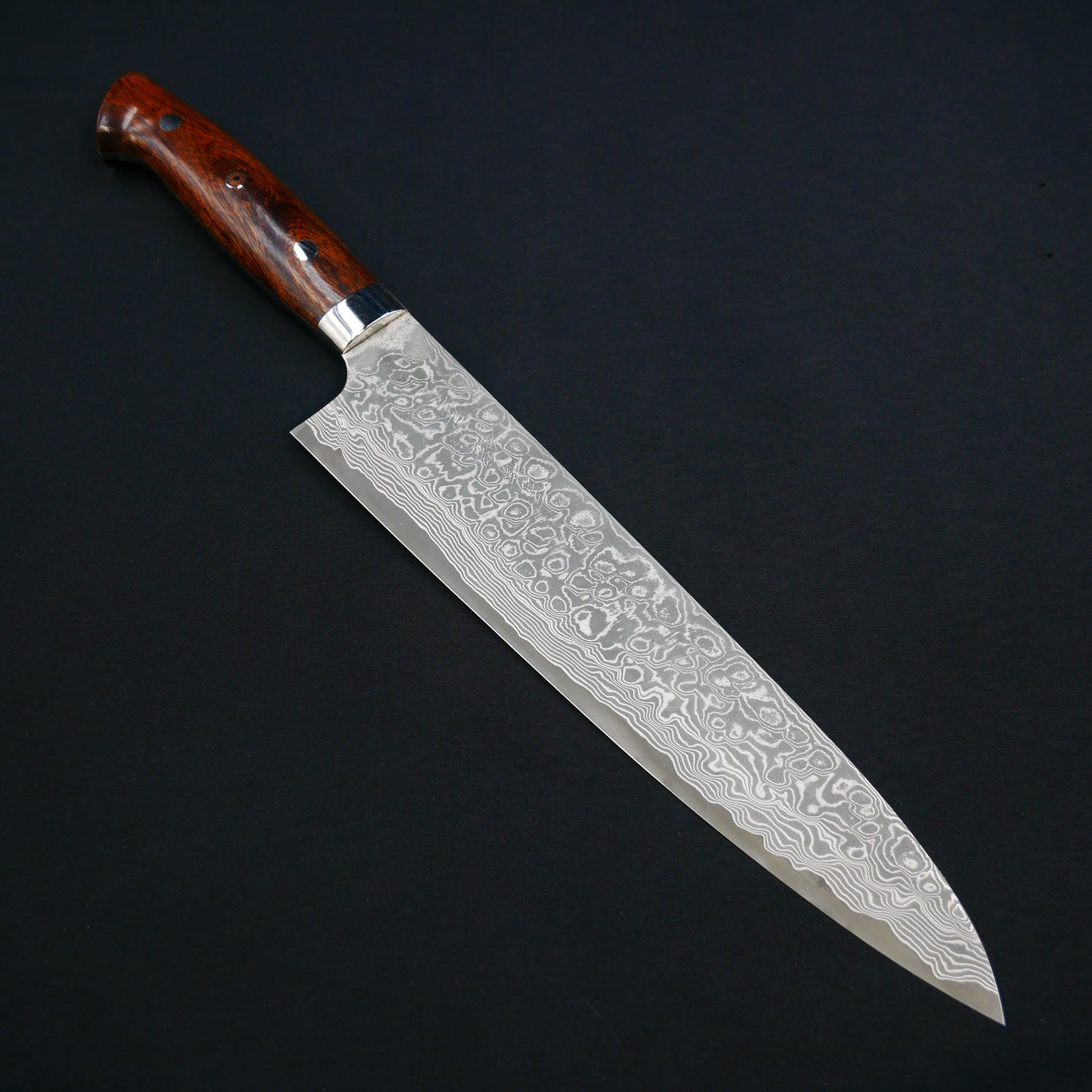 Saji Takeshi HSS 63Layers Damascus Gyuto Ironwood Handle