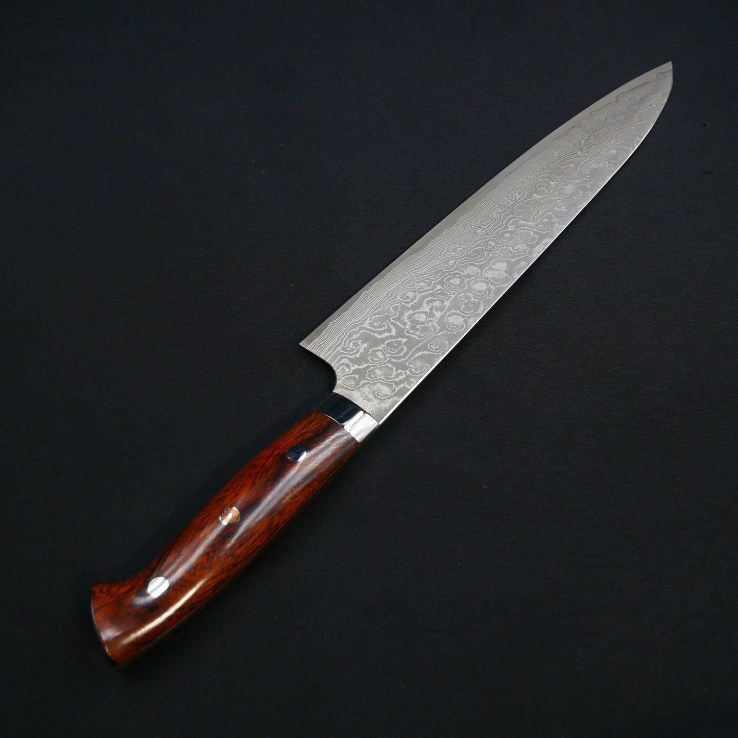 Saji Takeshi HSS 63Layers Damascus Gyuto Ironwood Handle