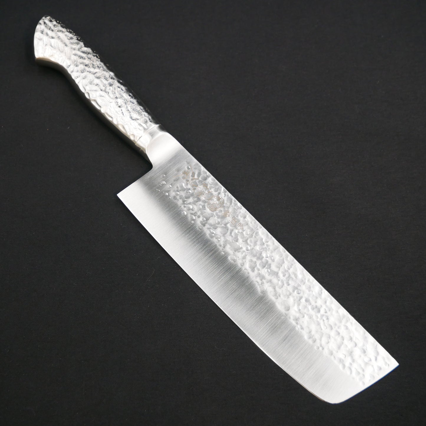 モリブデンバナジウム鋼 鎚目 菜切 ステンレス柄