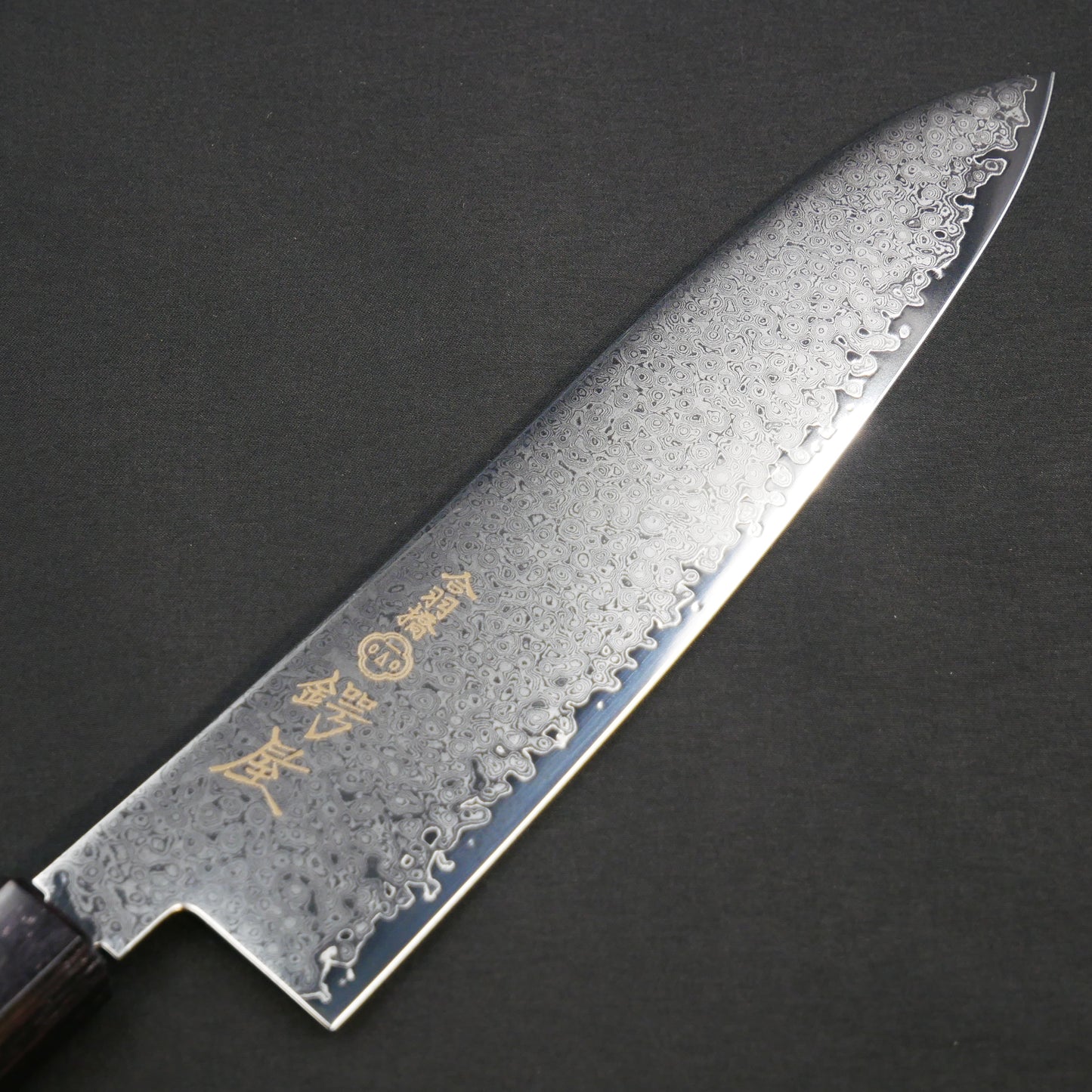 VG10 Damascus Gyuto Walnut Octagonal Handle