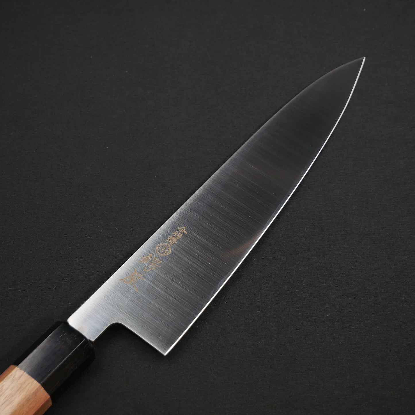 Molybdenum Steel Gyuto Walnut Octagonal Handle