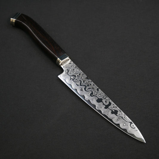 ZDP189 ダマスカス ペティ 黒檀柄