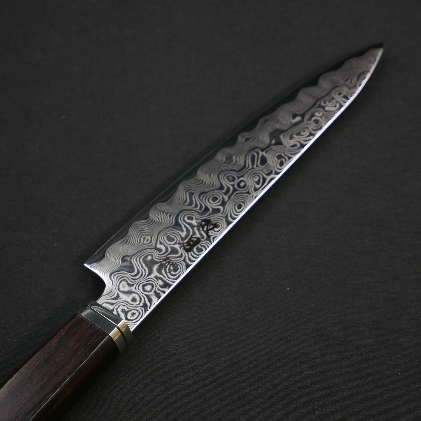 ZDP189 ダマスカス ペティ 黒檀柄