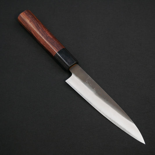 吉田刃物 ZDP189 黒打 ペティ 紫檀八角柄