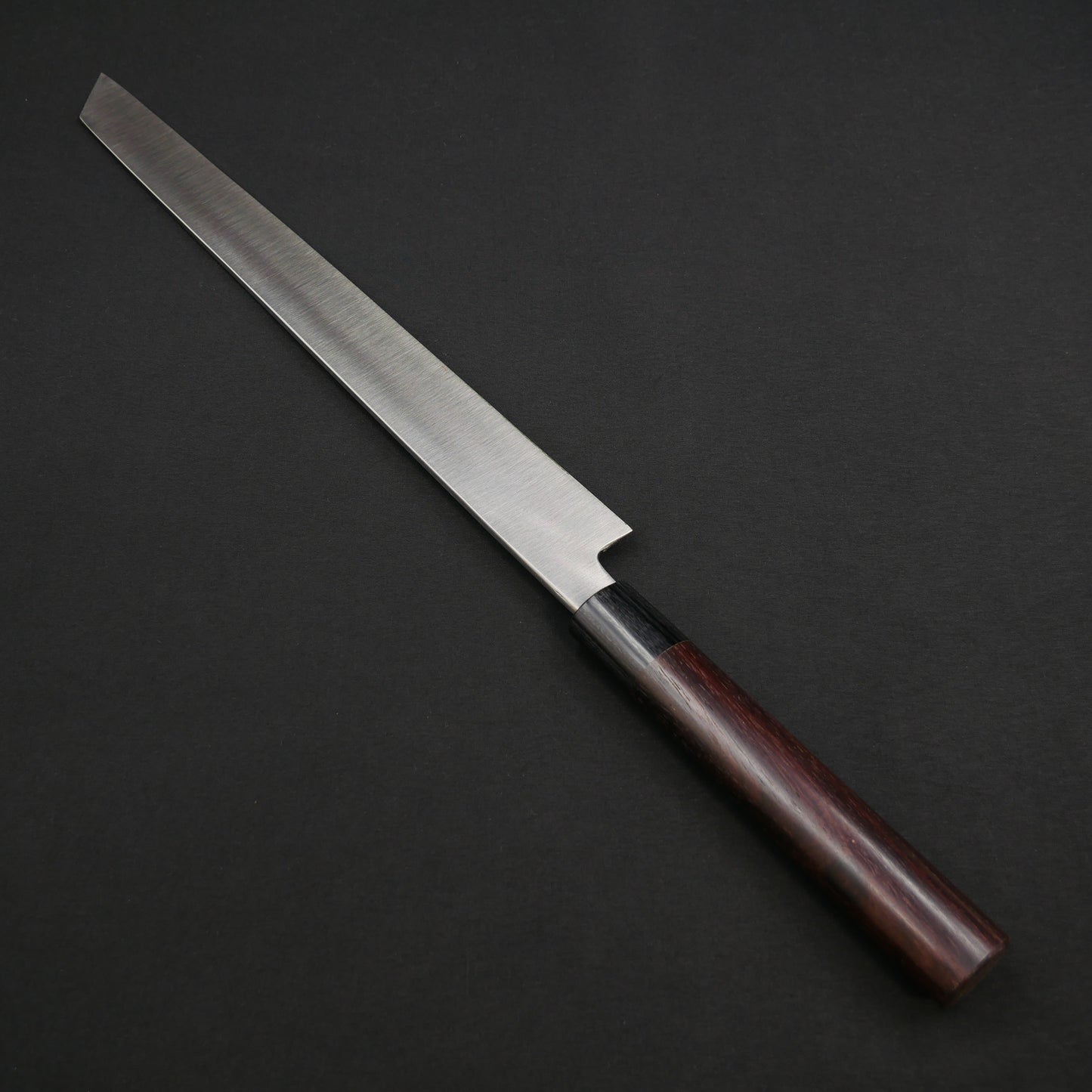 "Tanegashima" Blue#2 Carbon Steel Kiritsuke Yanagiba Rosewood Handle (For Left-Handed)