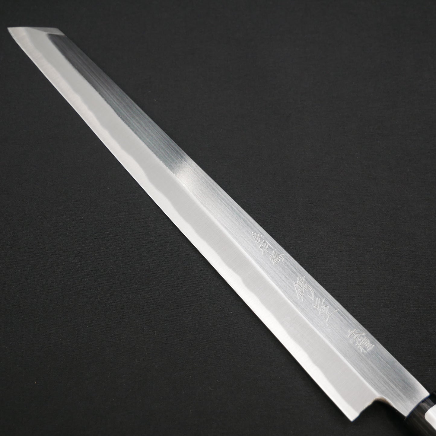 "Tanegashima" Blue#2 Carbon Steel Kiritsuke Yanagiba Rosewood Handle (For Left-Handed)