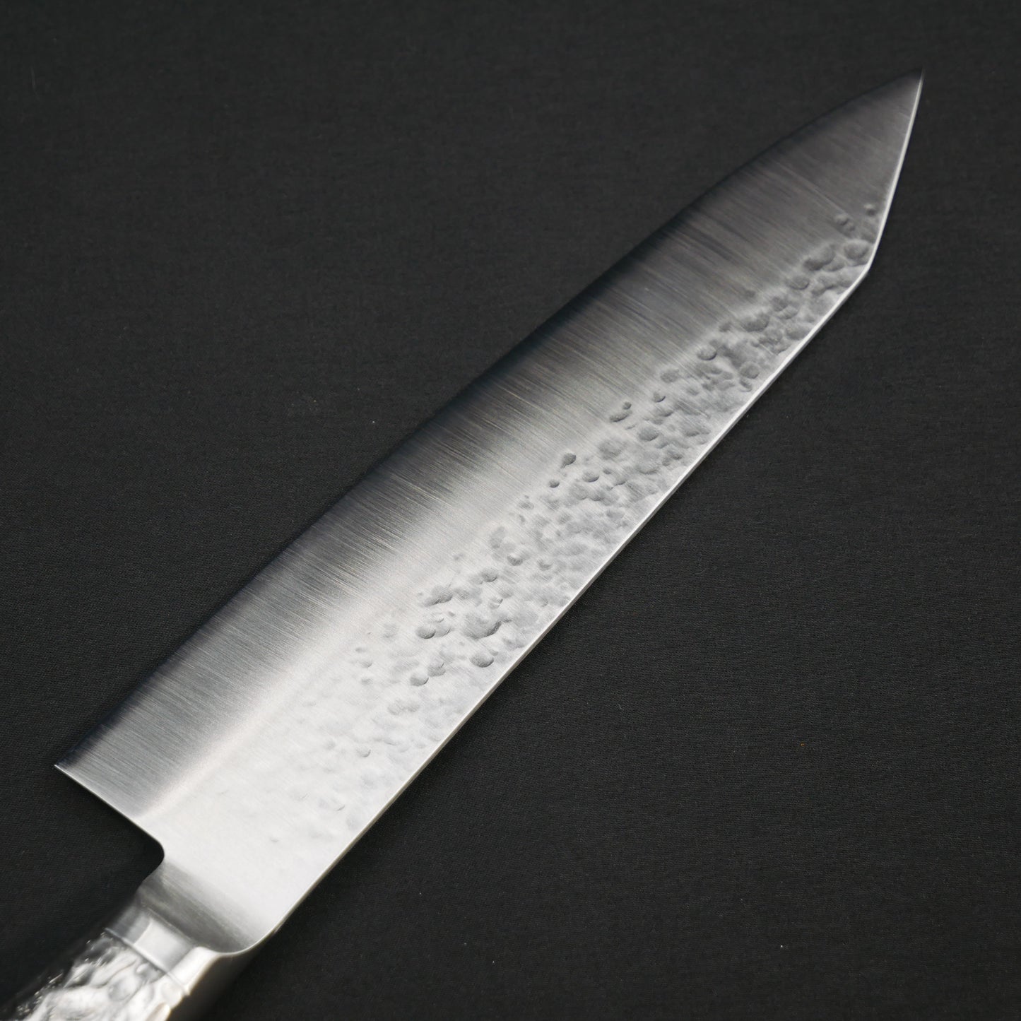 Molybdenum Vanadium Steel Tsuchime Kiritsuke Gyuto Stainless Handle